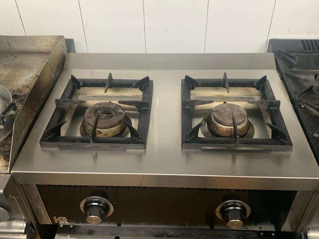 Cocina industrial a gas de sobremesa Fainca HR C2F600S para cocinas profesionales
