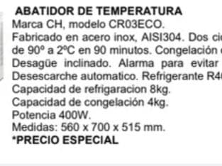 ABATIDOR DE TEMPERATURA