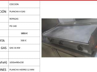 PLANCHA DE GAS